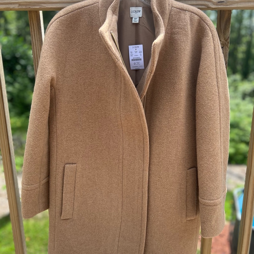 J Crew Wool Coat NWT size 8P